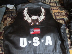 lot 111 image: Mens Leather Vest