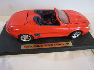 lot 126 image: Maisto Mustang Mach III
