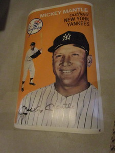 lot 145 image: Mickey Mantle Poster