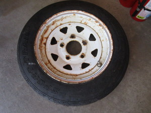 lot 158 image: Trailer Spare