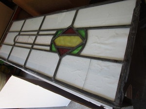 lot 167 image: Leaded Glass Piece