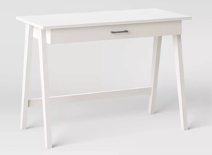 lot 58 image: Paulo Wood Writing Desk with Drawer - Threshold