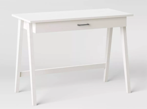 lot 77 image: Paulo Wood Writing Desk with Drawer - Threshold
