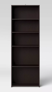 lot 97 image: 5 Shelf Bookcase - Room Essentials