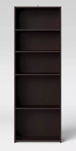 lot 98 image: 5 Shelf Bookcase - Room Essentials