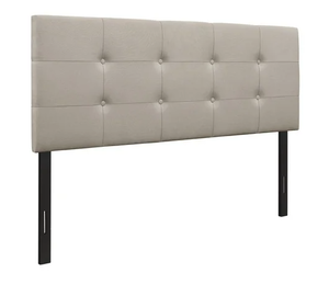 lot 105 image: Full Size Home Design Gina Full Tufted Upholstered Headboard