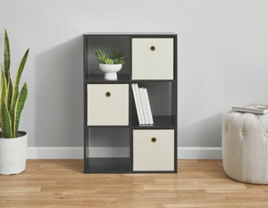 lot 108 image: Mainstays 6 Cube Storage Organizer