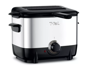 lot 224 image: T-fal Mini Deep Fryer, Compact Design, Easy Storage