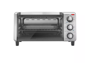 lot 227 image: BLACKDECKER 4 Slice Air Fry Toaster Oven