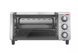 lot 228 image: BLACKDECKER 4 Slice Air Fry Toaster Oven