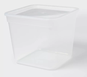 lot 315 image: LOT OF 10 Modular 17.5 Quart Clear Storage Large - Brightroom