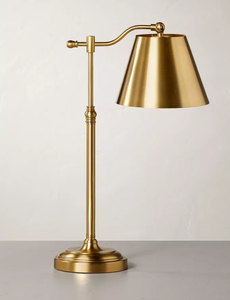 lot 319 image: Accented Metal Table Lamp Brass (Includes LED Light Bulb) - Hearth & Hand