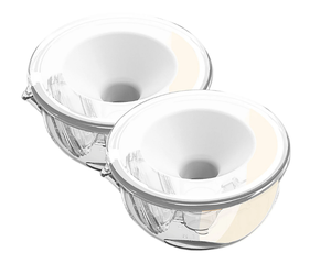 lot 360 image: Legendairy Milk Silicone Breast Shield Collection Cup Set, Includes 24mm and 28mm