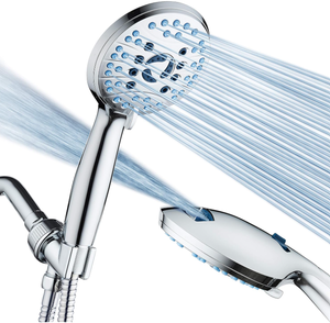 lot 361 image: AquaCare High Pressure 8-mode Handheld Shower Head
