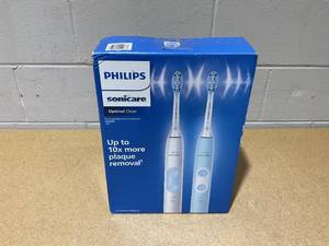 lot 211 image: 2PCS Philips Sonicare Optimal Clean Rechargeable Electric Toothbrush