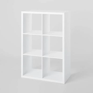 lot 140 image: Room Essentials 11 6 Cube Organizer Shelf