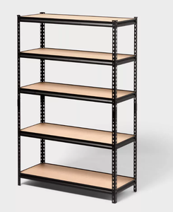 lot 146 image: 48x72x18 5 Tier Heavy Duty Boltless Steel Shelving Unit - Brightroom