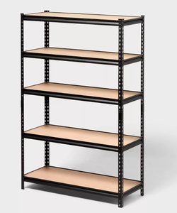 lot 148 image: 48x72x18 5 Tier Heavy Duty Boltless Steel Shelving Unit - Brightroom