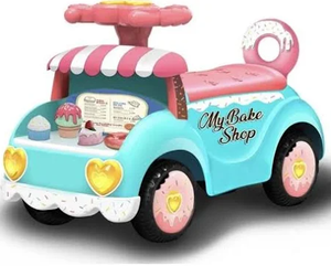 lot 164 image: Up and Grow Bake Shop Pedal and Push Riding Car