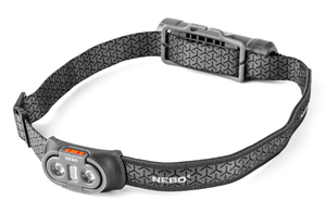lot 422 image: NEBO Einstein 750 Lumen LED Gray Flex Headlamp