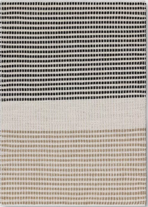 lot 449 image: Color Block Braided Outdoor Area Rug Ivory - Threshold