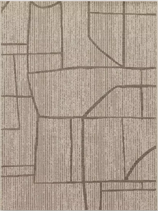 lot 451 image: Tonal Geometric Outdoor Area Rug - Threshold