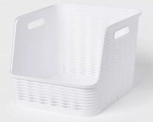lot 461 image: LOT OF 9 Wave Open Front Bin - Brightroom