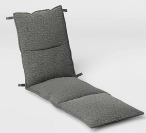 lot 476 image: 78x24 Heathered Outdoor Chaise Lounge Cushion - Threshold
