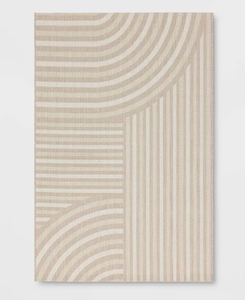 lot 194 image: Linear Geo Outdoor Area Rug - Room Essentials