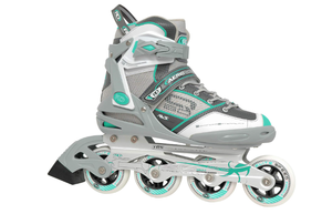 lot 284 image: Roller Derby AERIO Q-60 Womens Inline Skates Size 9