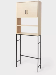 lot 289 image: Mixed Material Bath Etagere - Brightroom