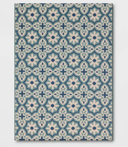 lot 396 image: Tonal Tile Outdoor Area Rug 5x7- Threshold