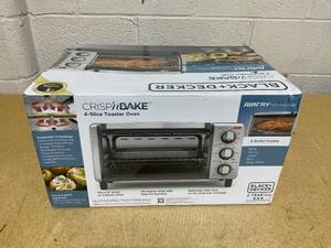 lot 297 image: BlackDecker Crisp N Bake Air Fry Toaster Oven