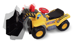 lot 268 image: Fisher-Price Big Action Load N Go Push Ride-On with Working Front Loader