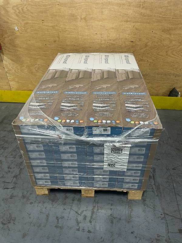 lot 7 image: LIFEPROOF Lot of 32 Boxes of- American Canyon Oak 14 mm T x 7.6 in. W Waterproof Laminate Wood Flooring (13.29 sqftcase) (Total of 425.28 sqft)