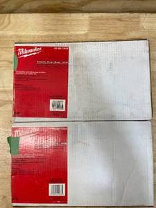 lot 75 image: Lot of 2 Milwaukee Dust collection Bag