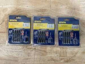 lot 108 image: Lot of 3 Impact Double ended driver bits