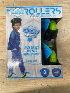 lot 114 image: Rollers Light-Up Heel Skates