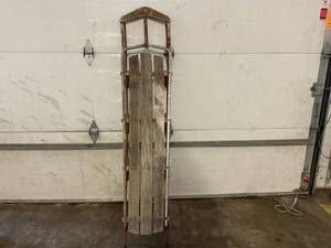 lot 18 image: Vintage Double SledTobboggen