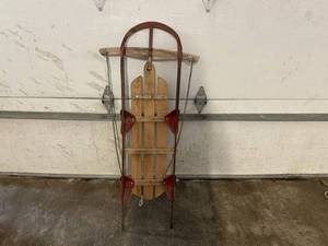 lot 20 image: Vintage Rocket Sled