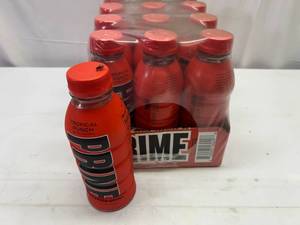 lot 207 image: 12x 16.9oz Prime Hydration-Tropical