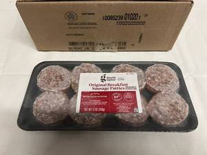 lot 38 image: B. 4x Breakfast Sausage Links-Good & Gather