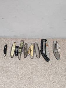 lot 5 image: ASSORTED POCKET KNIVES