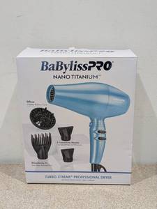 lot 26 image: BABY BLISS PRO NANO TITANIUM TURBO EXTREME PROFESSIONAL DRYER