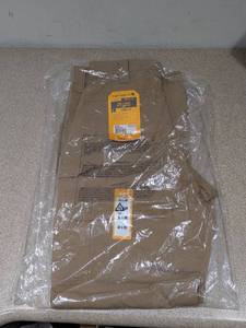 lot 81 image: NEW CARHARTT LOOSE FIT UTILITY WORK PANTS 3230 TAN