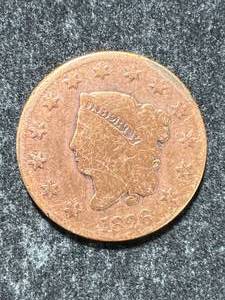 1826 US CORONET HEAD LARGE CENT