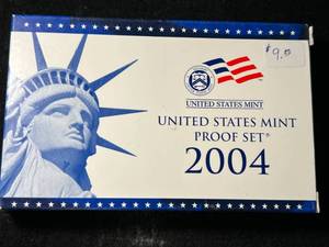 lot 105 image: 2004 US MINT PROOF SET