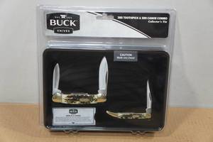 lot 45 image: Buck Knives Toothpick & Canoe Combo Knife Set