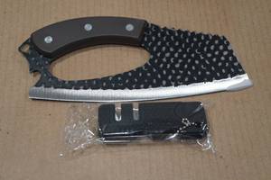 lot 48 image: 8 Carbon Steel Professional Chef Knife with Sharpener