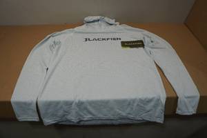 lot 101 image: Blackfish Angler UPFCooling Hooded Long Sleeve - Small